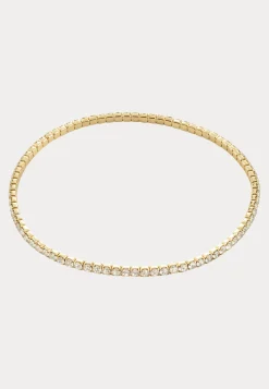 Arash Crystal Bracelet Gold-pl