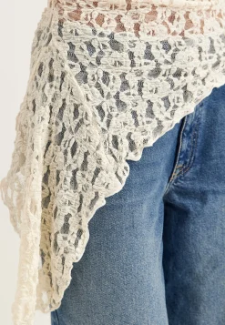 Asymmetric Lace Top