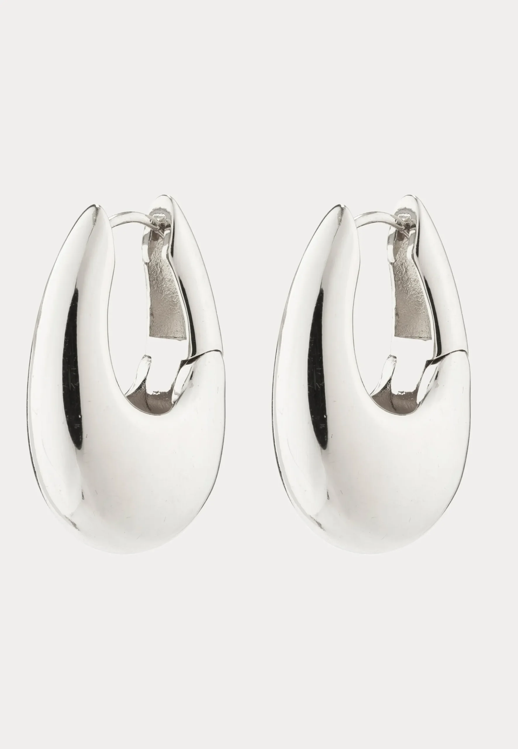 Autumn Chunky Retro Hoop Earri