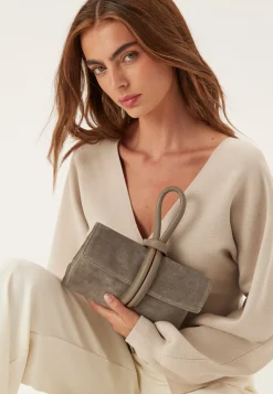 Barletta Small Suede Bag