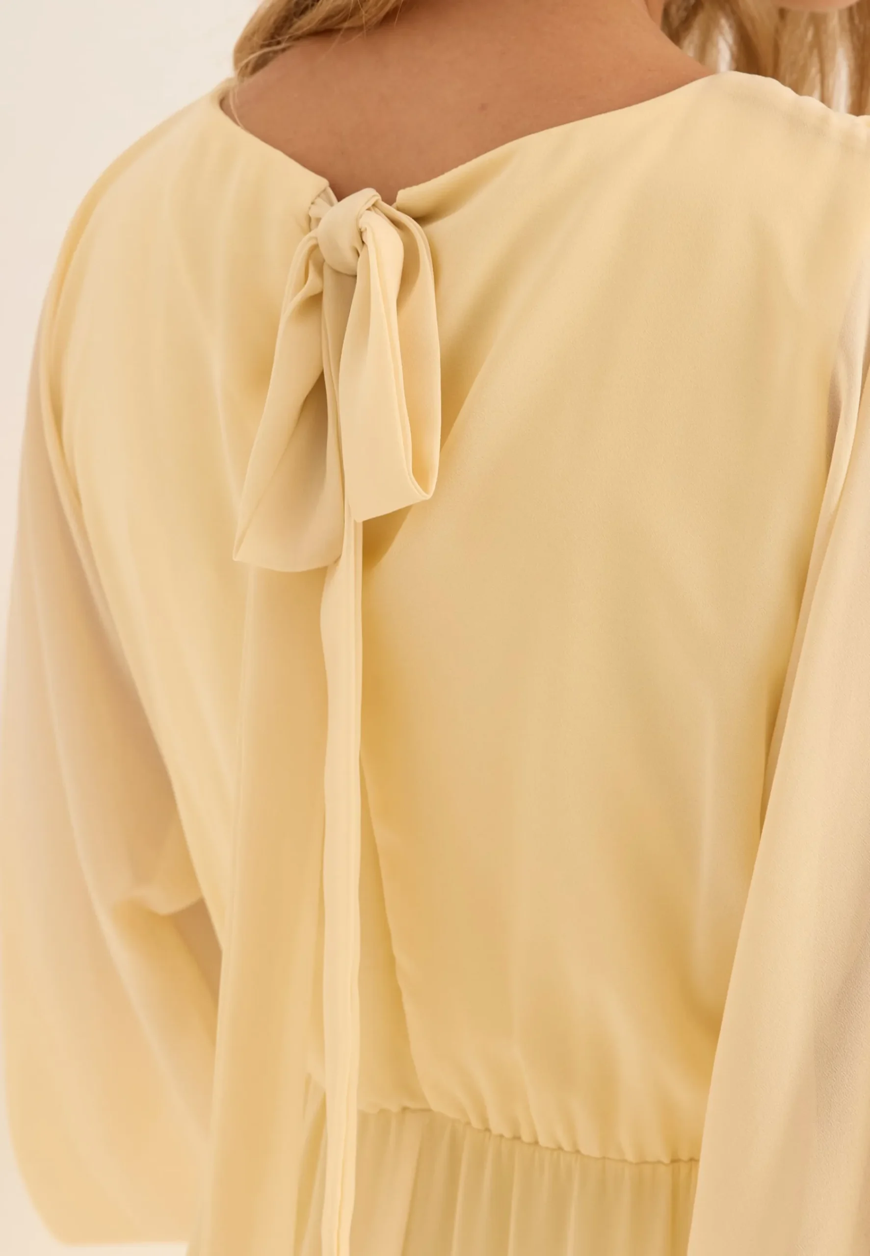 Batwing Chiffon Tiered Maxi Dress