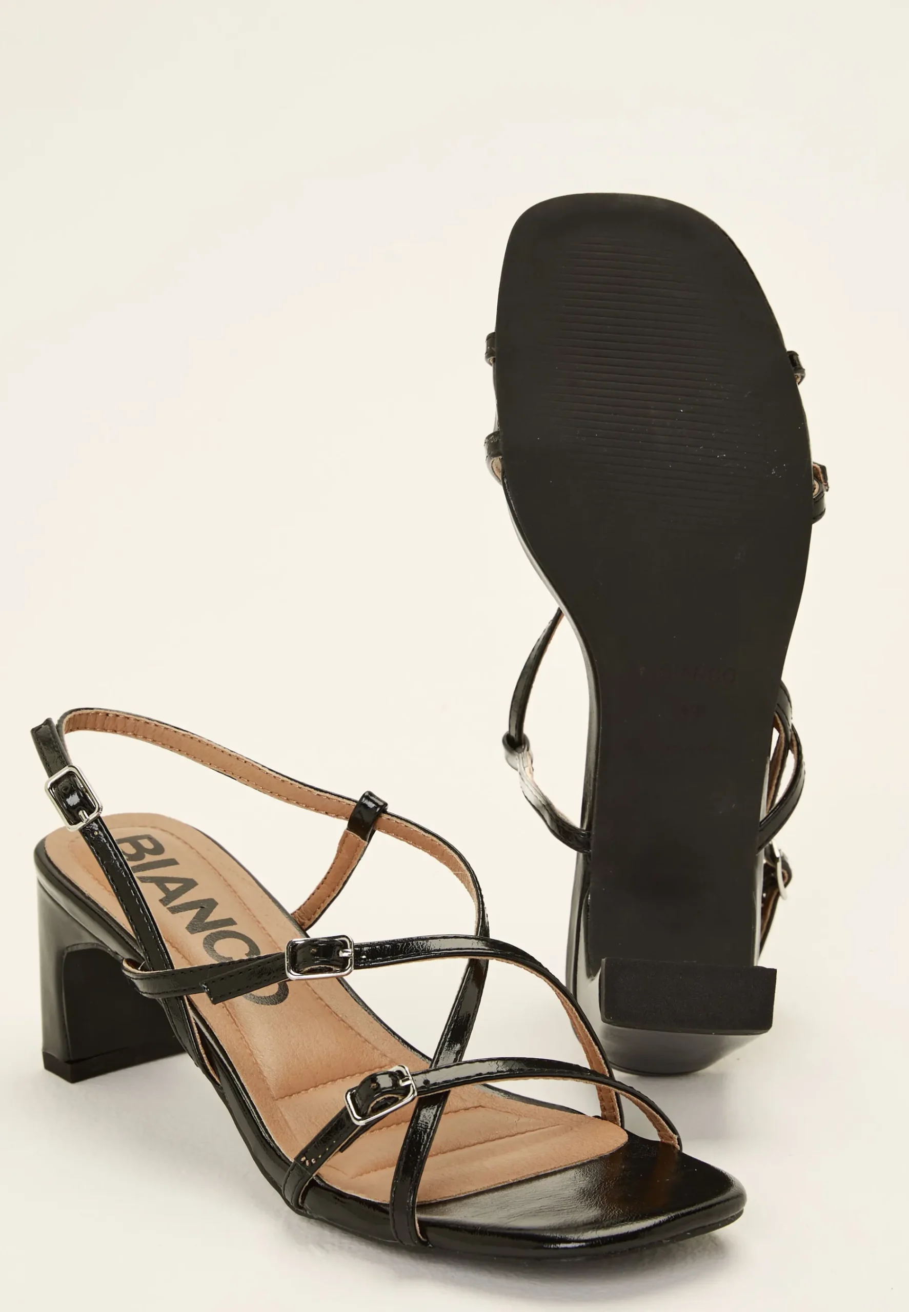 Biadina Strappy Sandal Faux Leather