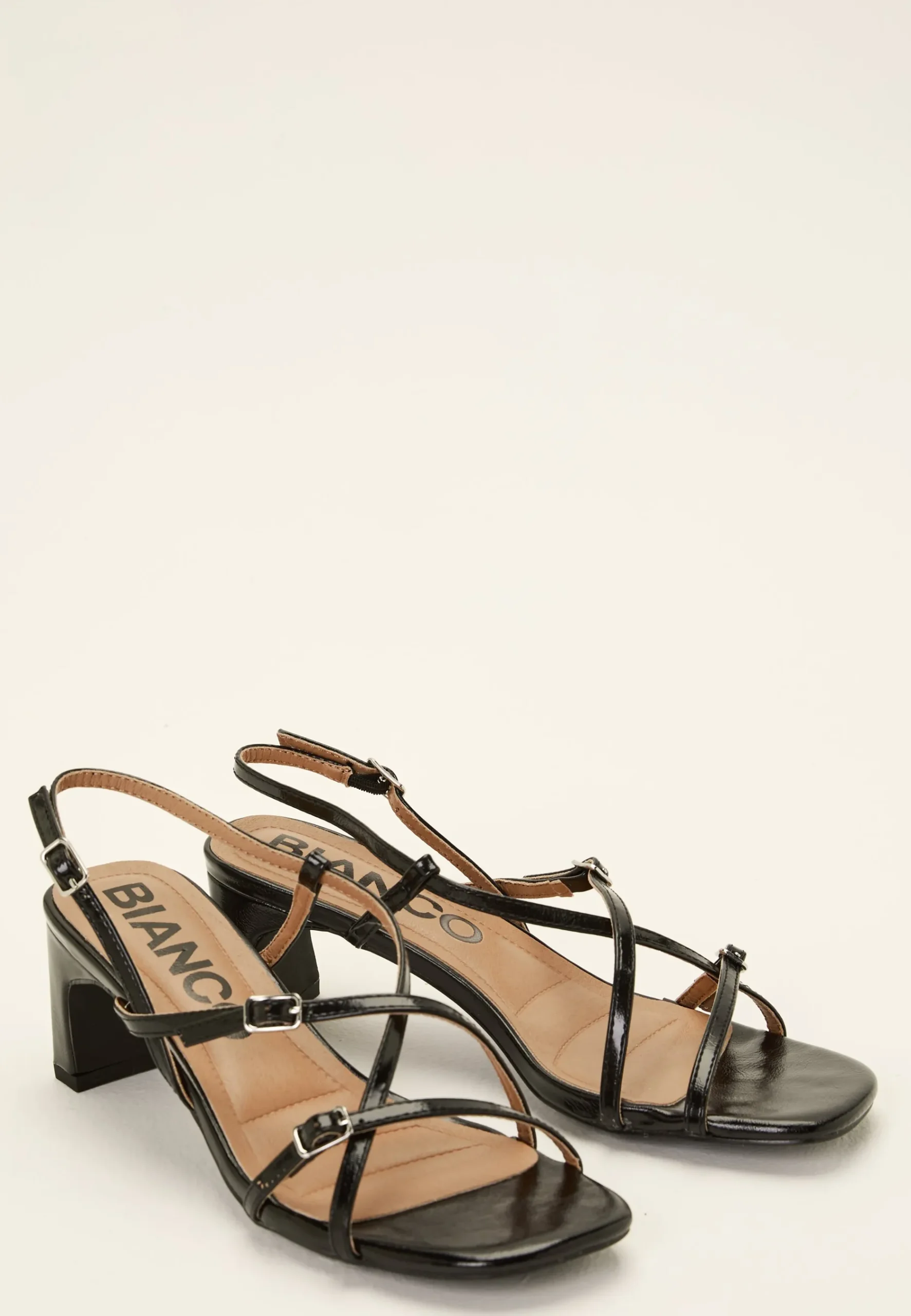 Biadina Strappy Sandal Faux Leather