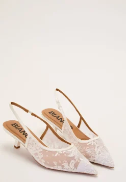 Biakristin Kitten Heel Slingback