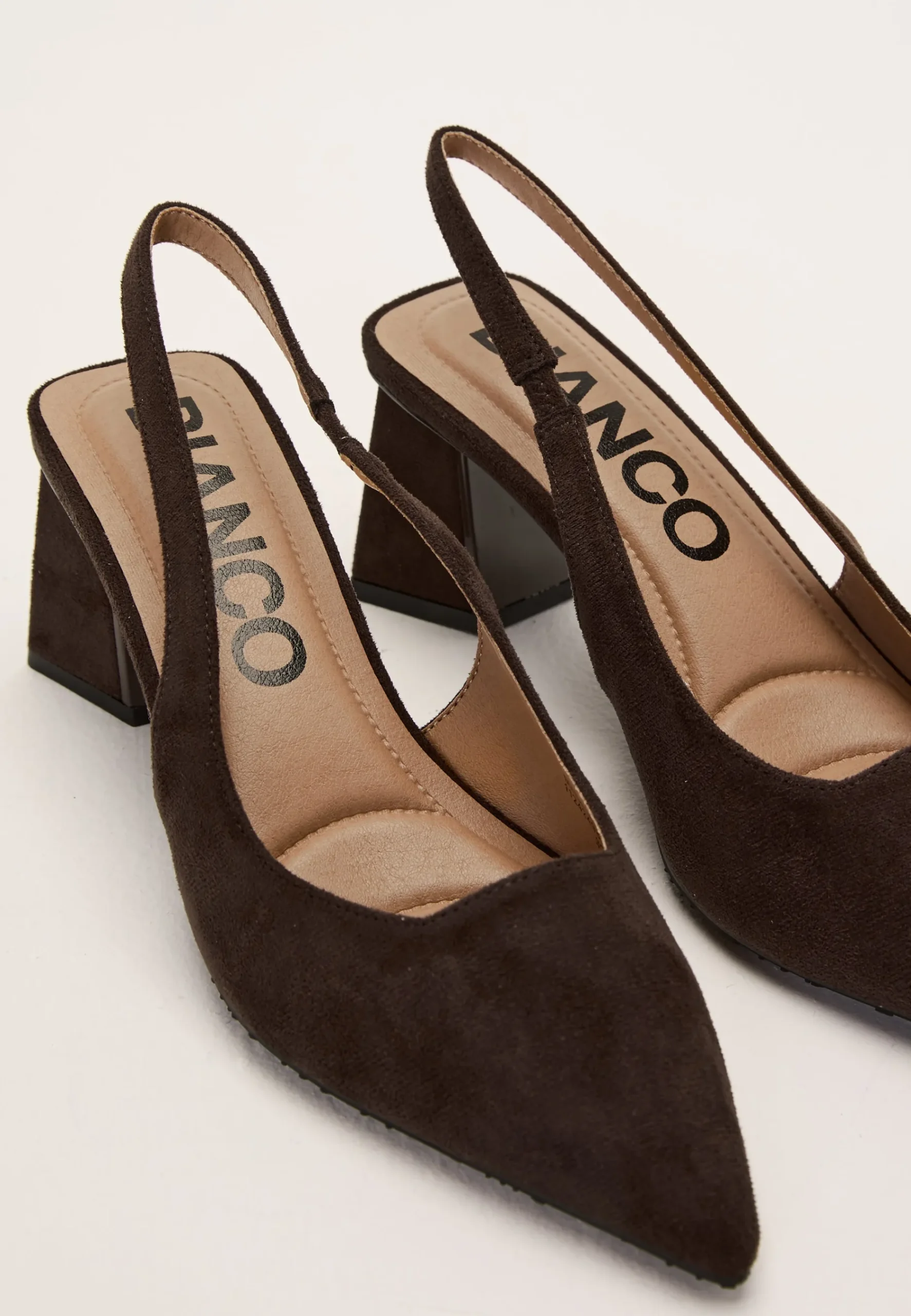 Biamaralyn Slingback Faux Suede