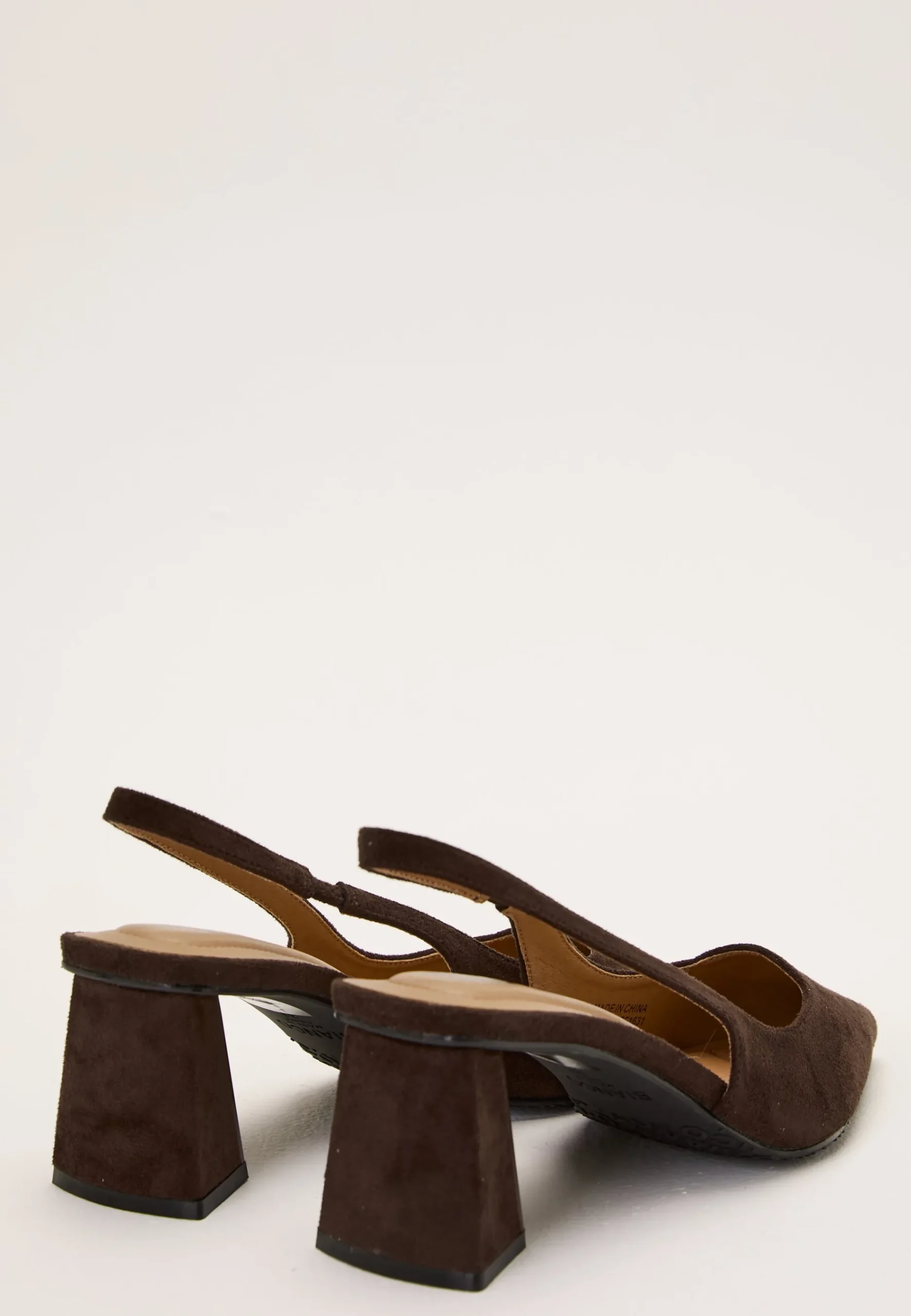 Biamaralyn Slingback Faux Suede
