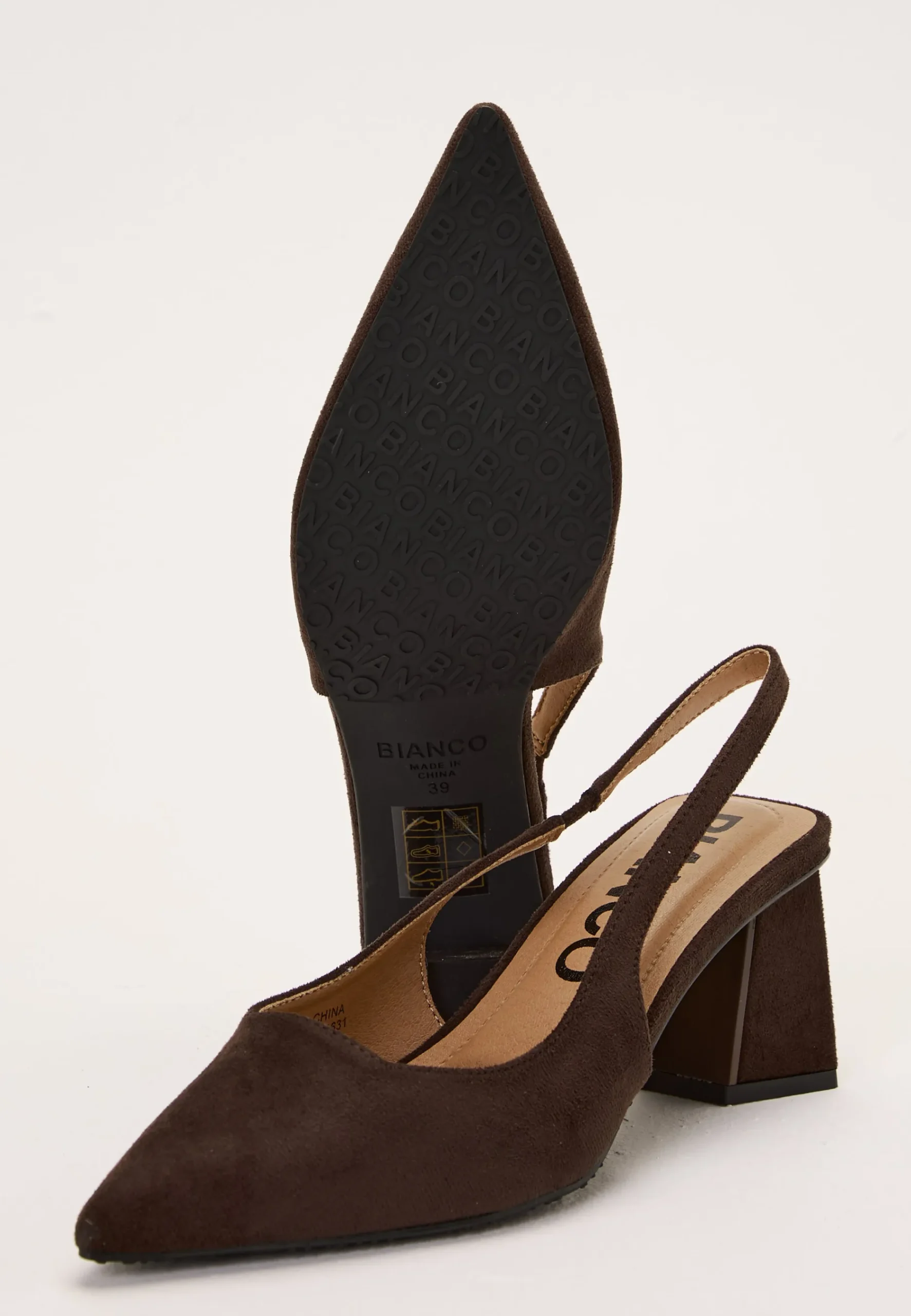 Biamaralyn Slingback Faux Suede