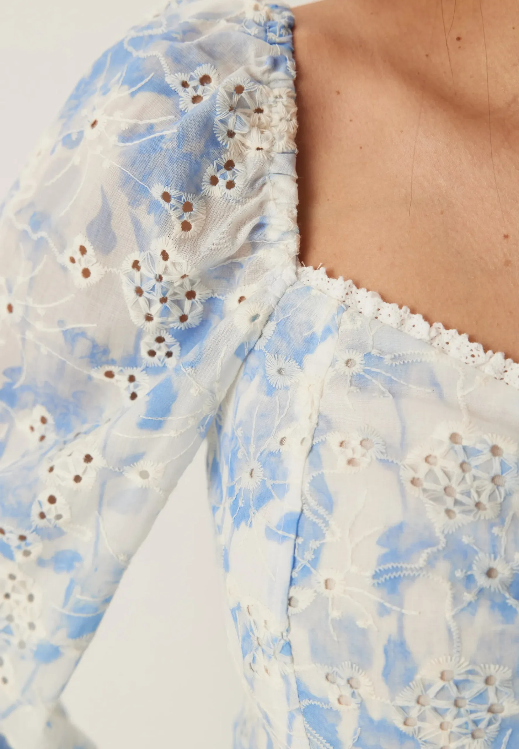 Broderie Anglaise Blouse