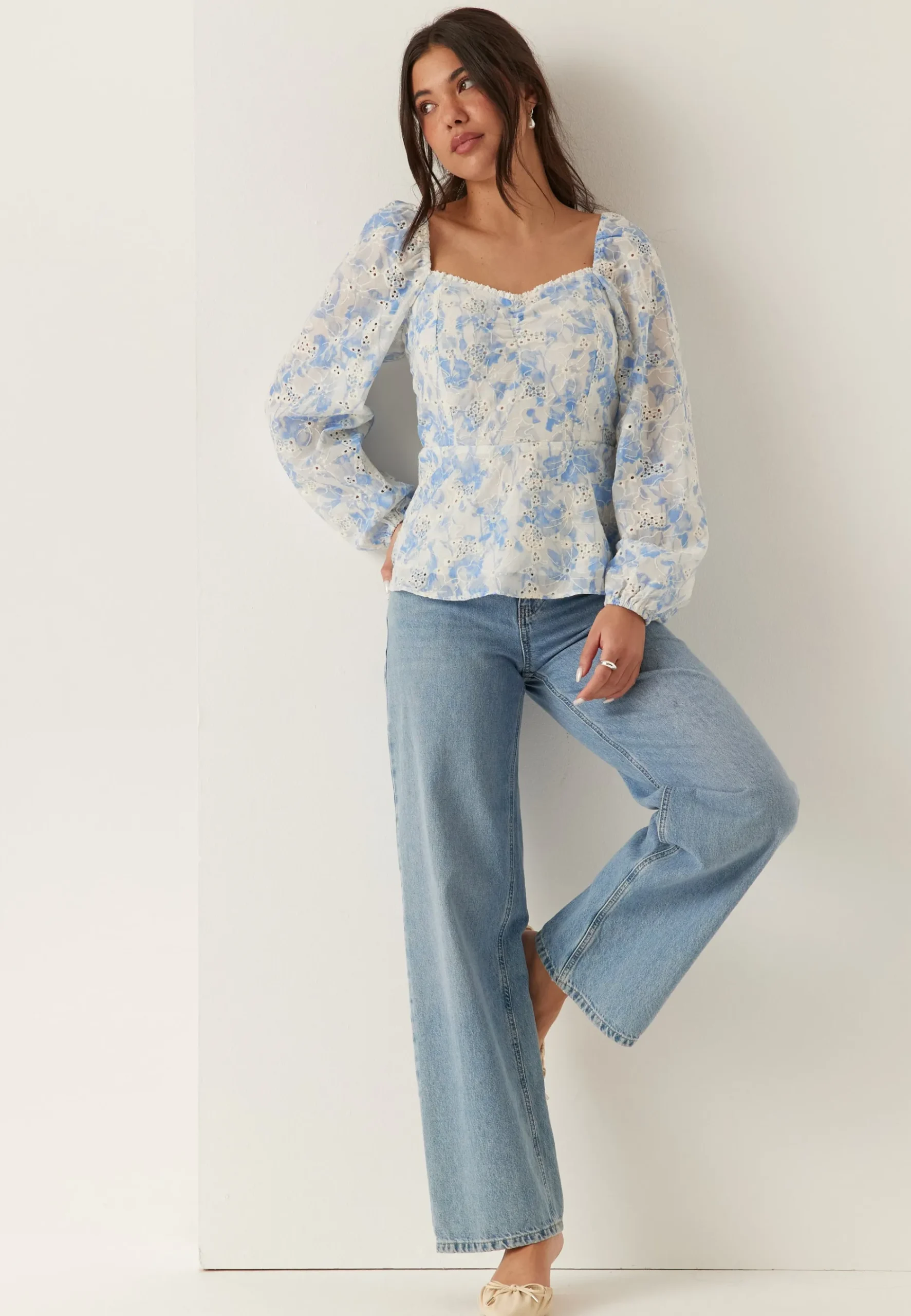 Broderie Anglaise Blouse