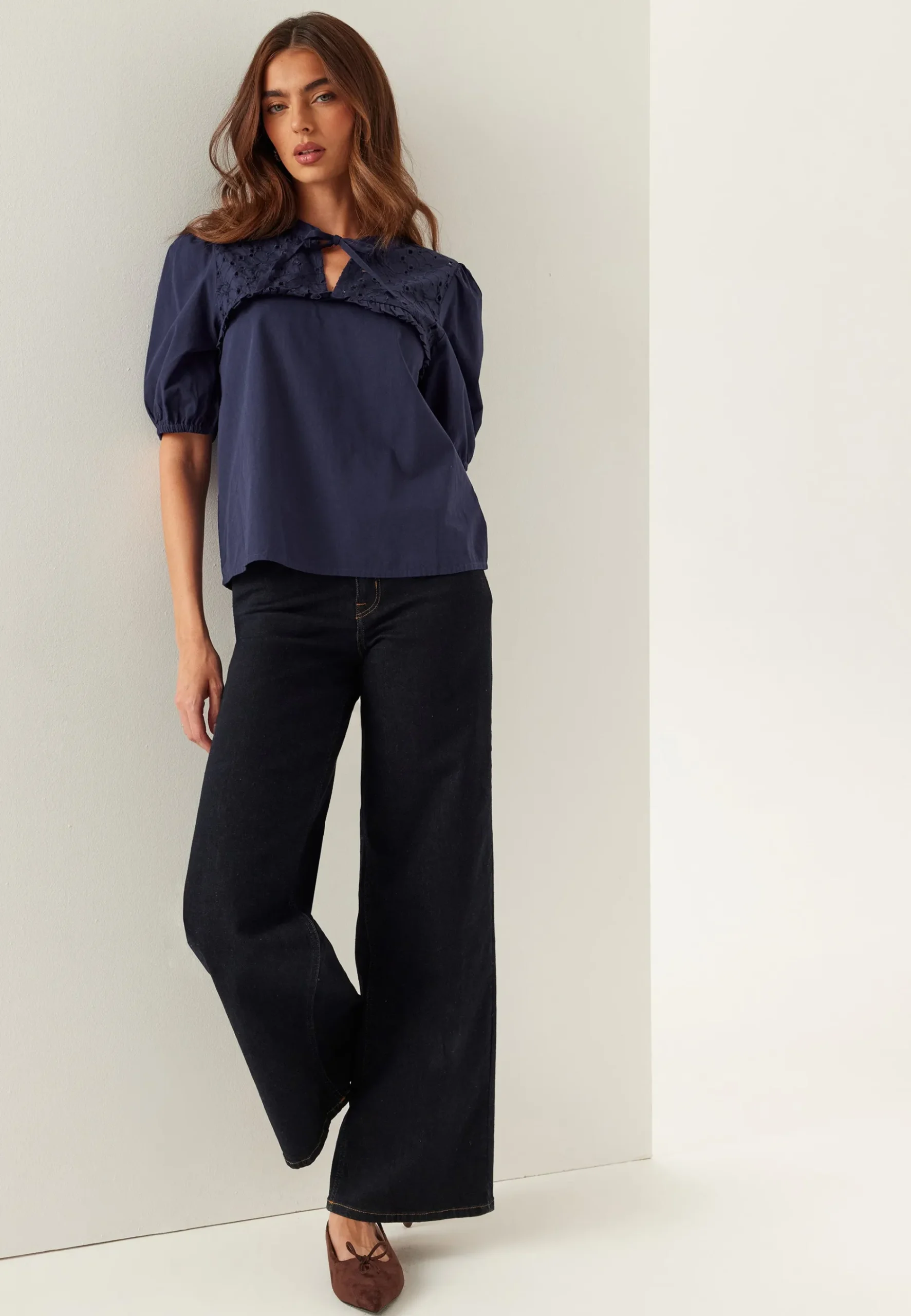 Broderie Anglaise Blouse