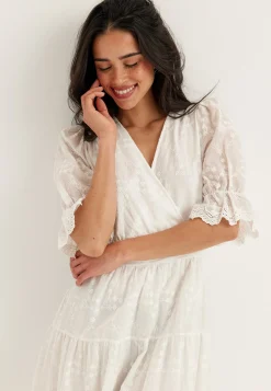 Broderie Anglaise Maxi Dress