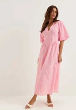 Broderie Anglaise Maxi Dress