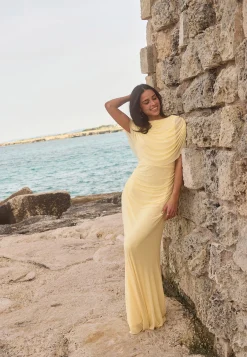 Cape Mesh Gown