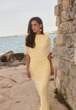Cape Mesh Gown