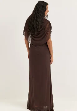 Cape Mesh Gown