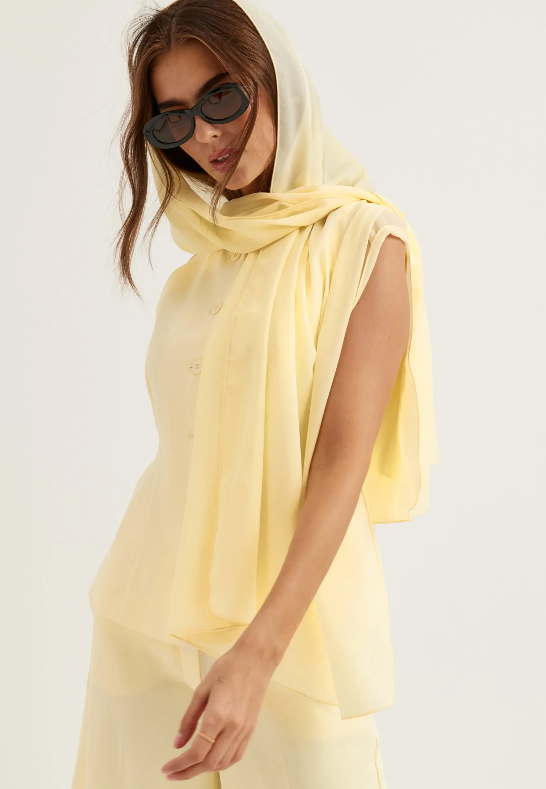 Chiffon Shawl