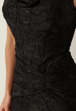 Deep Waterfall Mermaid Gown