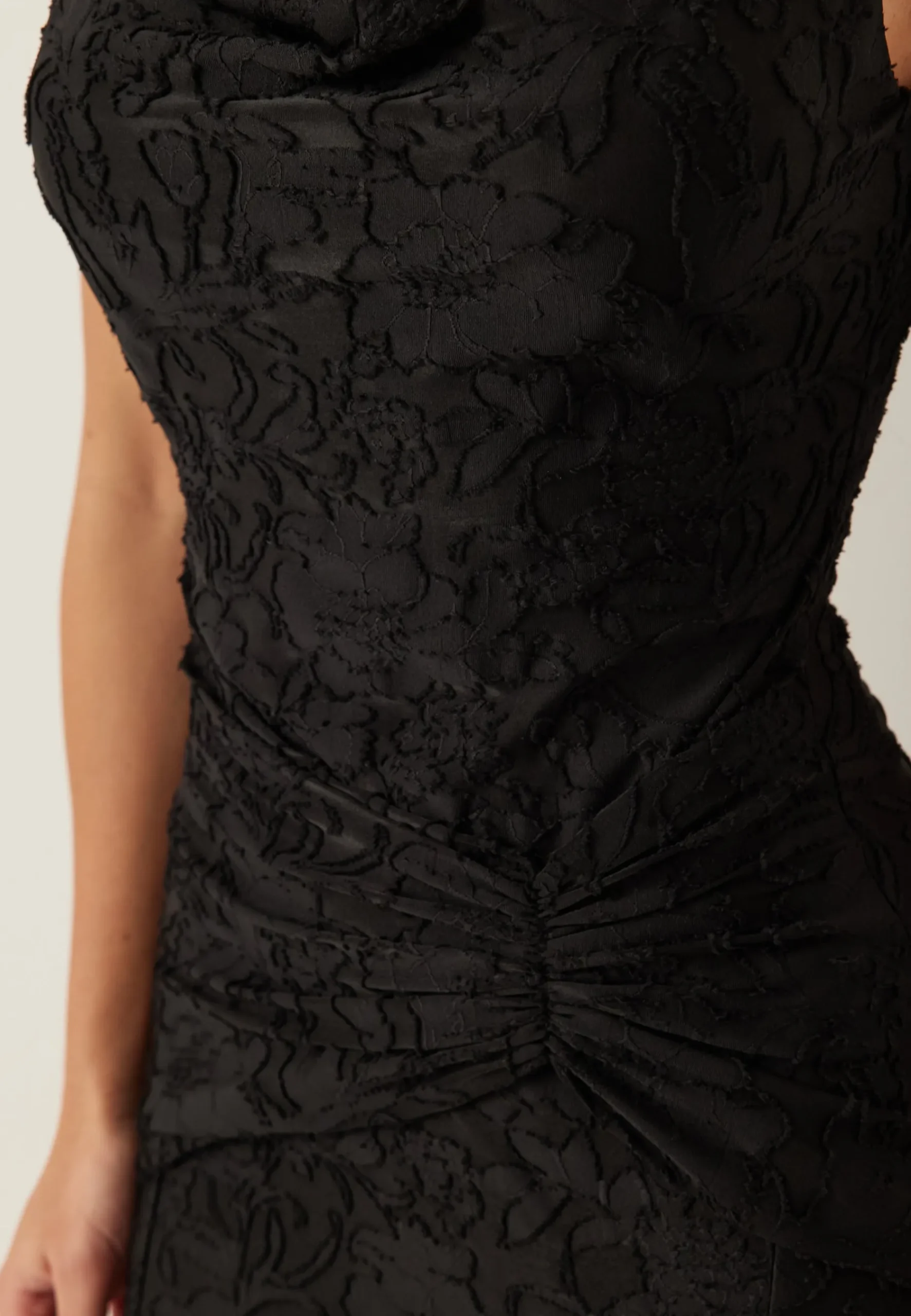 Deep Waterfall Mermaid Gown