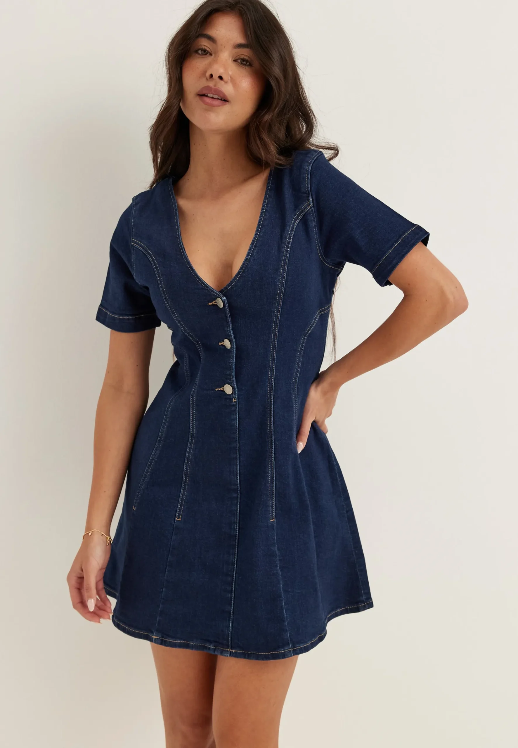 Denim Mini Dress