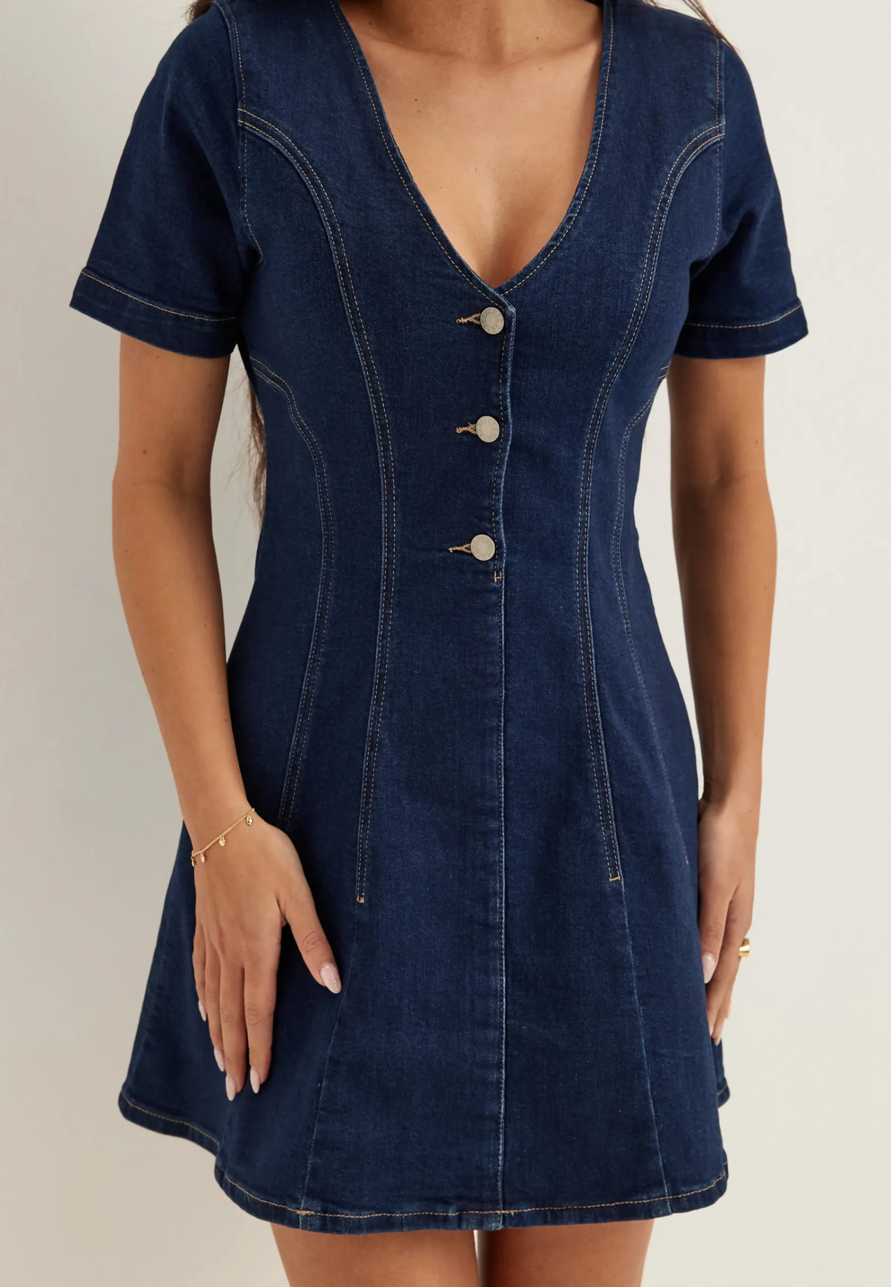 Denim Mini Dress