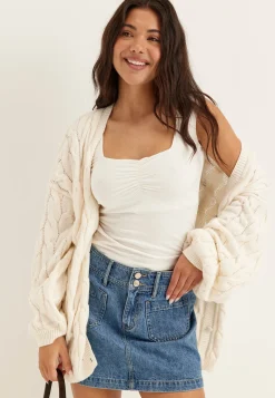 Denim Mini Skirt