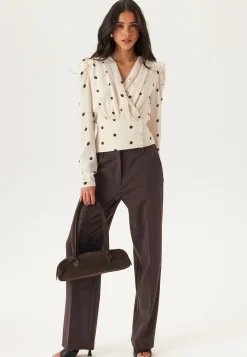 Drapy Button Blouse
