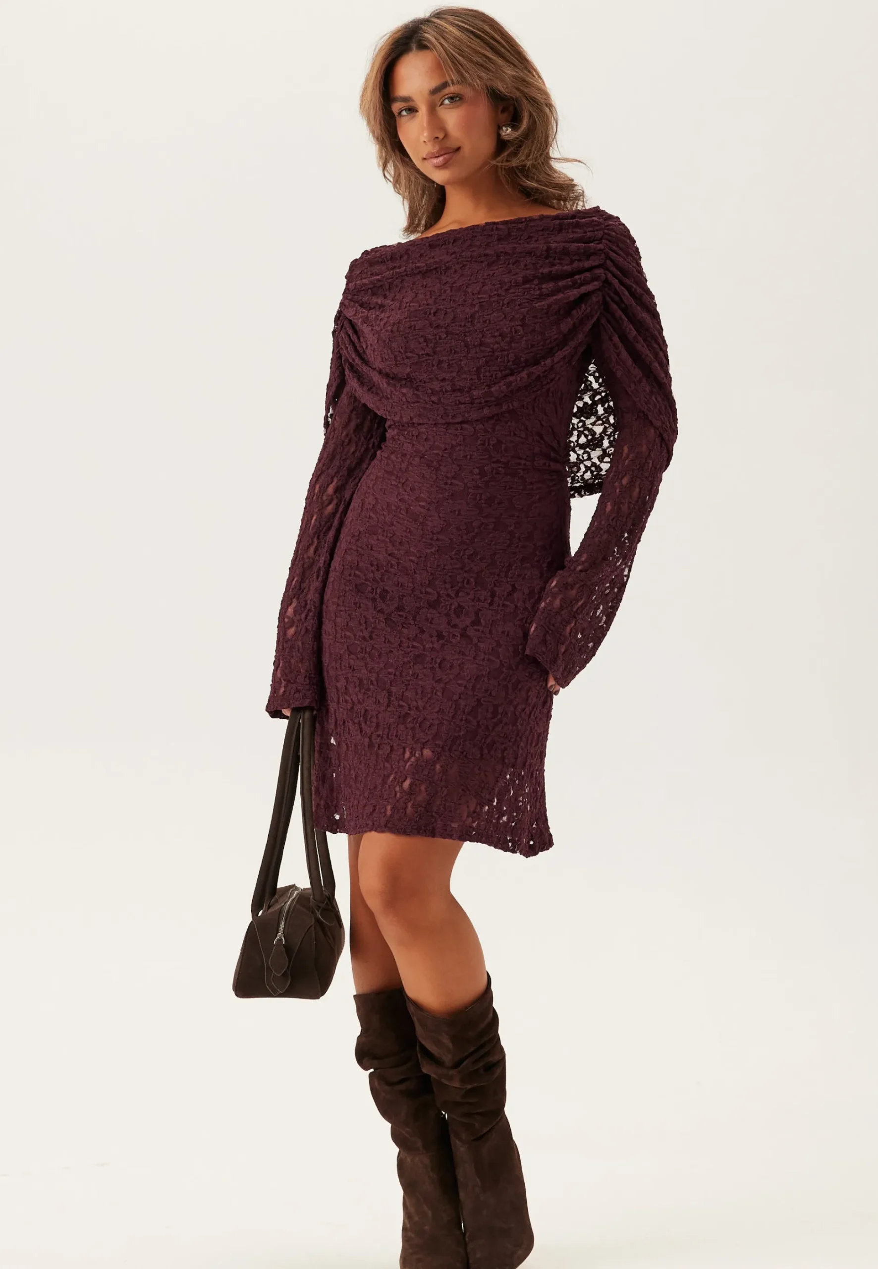 Drapy Lace Dress