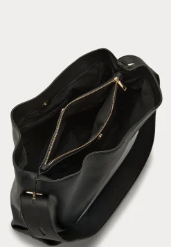 Faux Leather Tote Bag