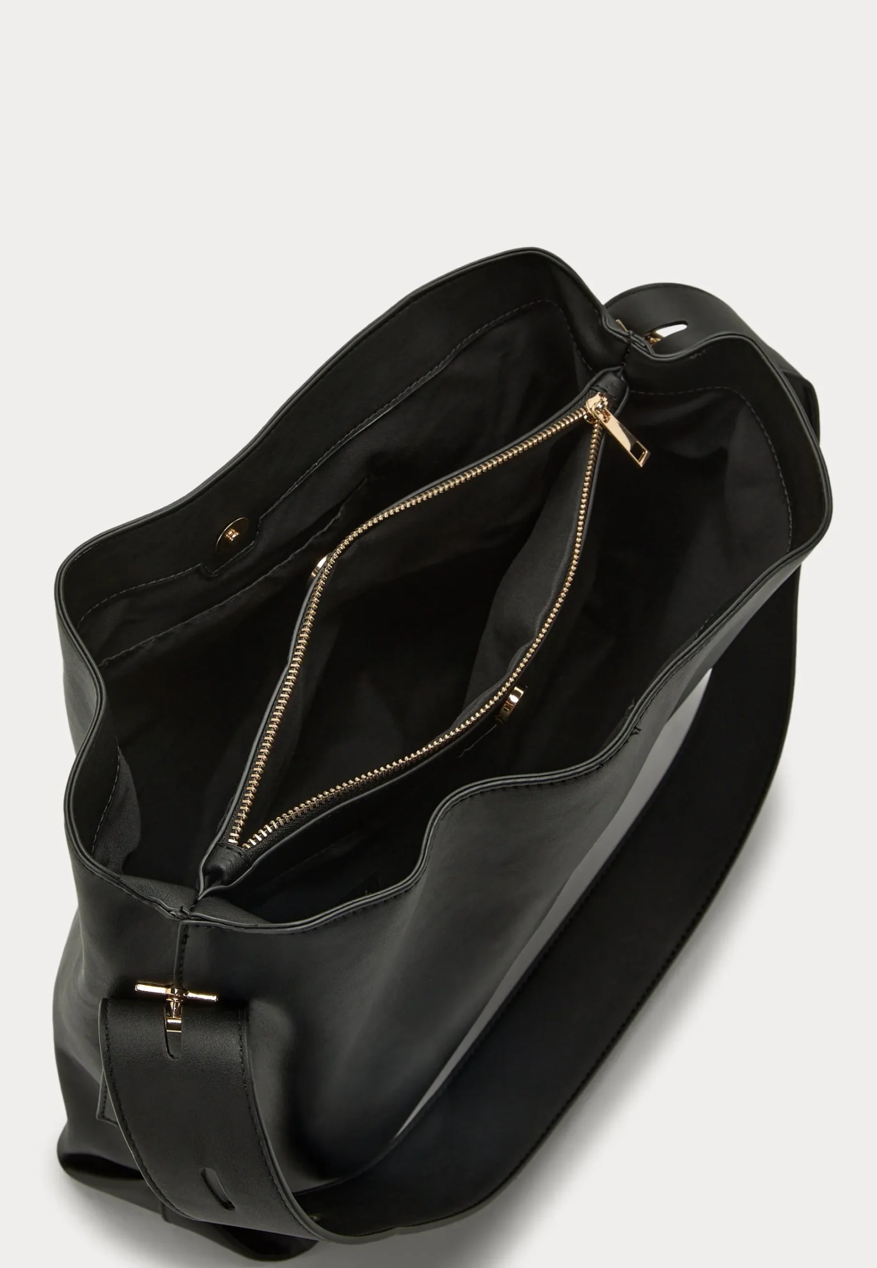 Faux Leather Tote Bag