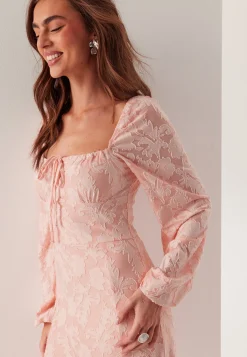 Floral Structure Dress