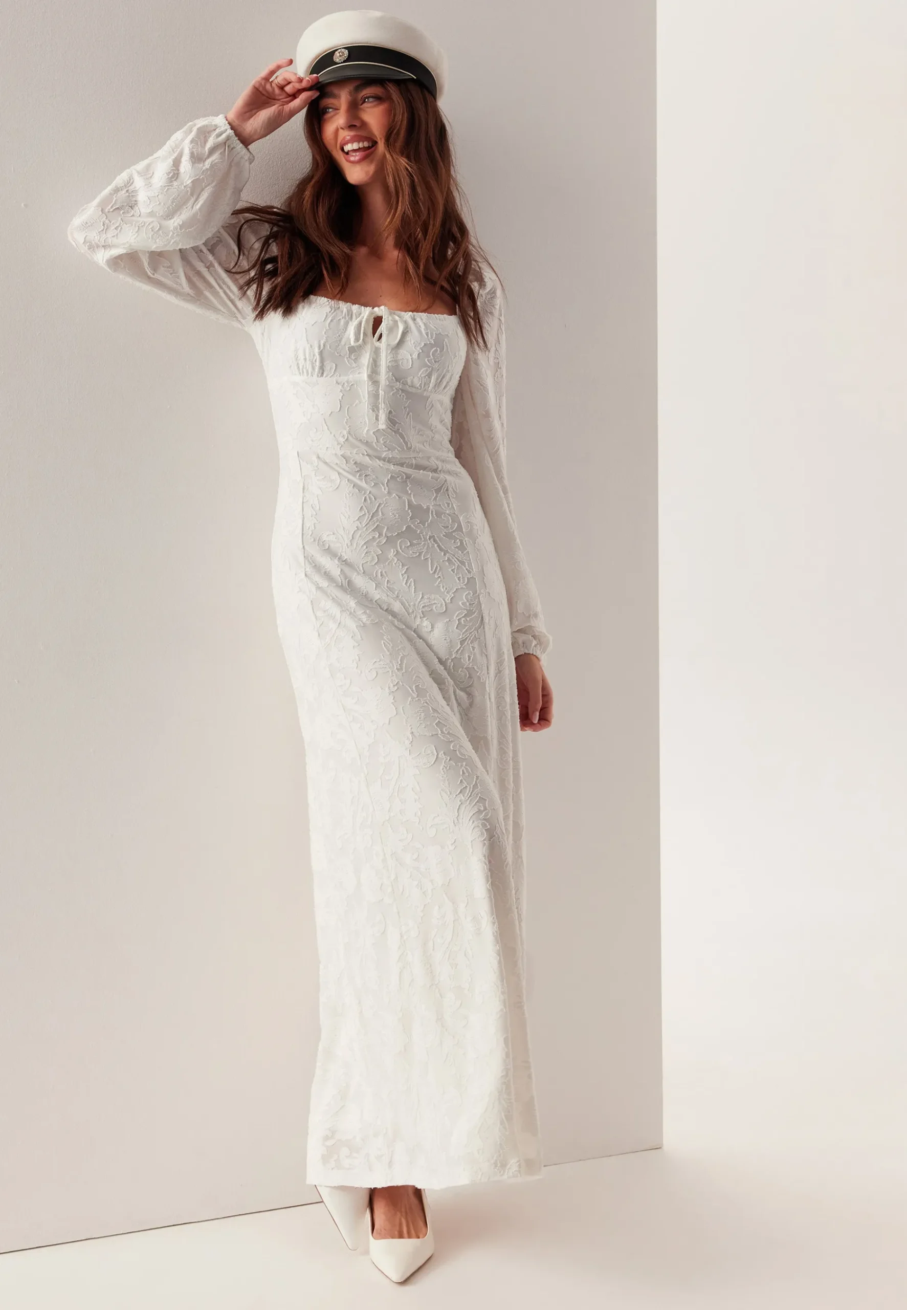 Floral Structure Dress