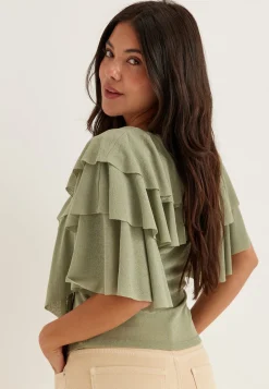 Flounce Top