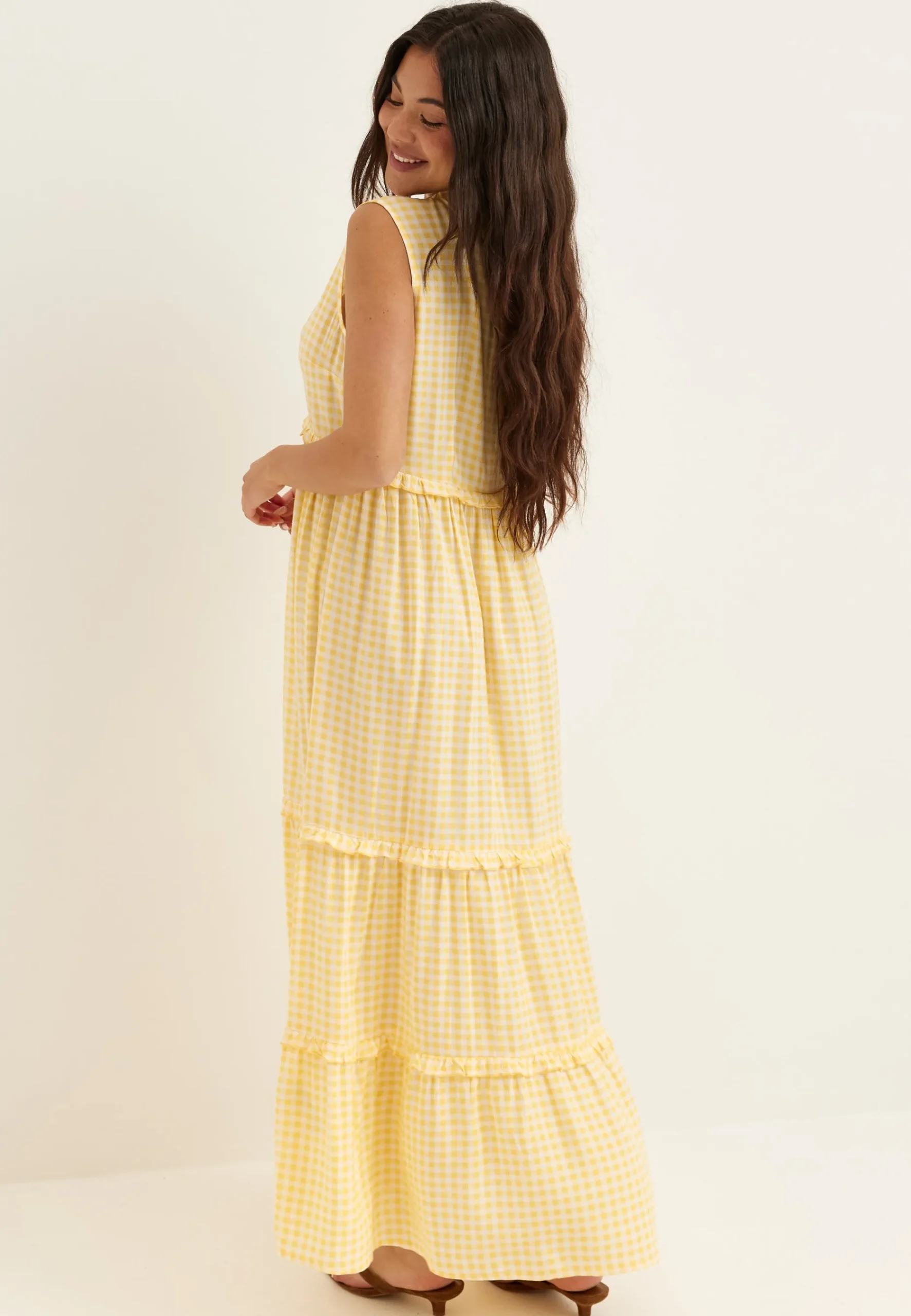 Frill Maxi Dress