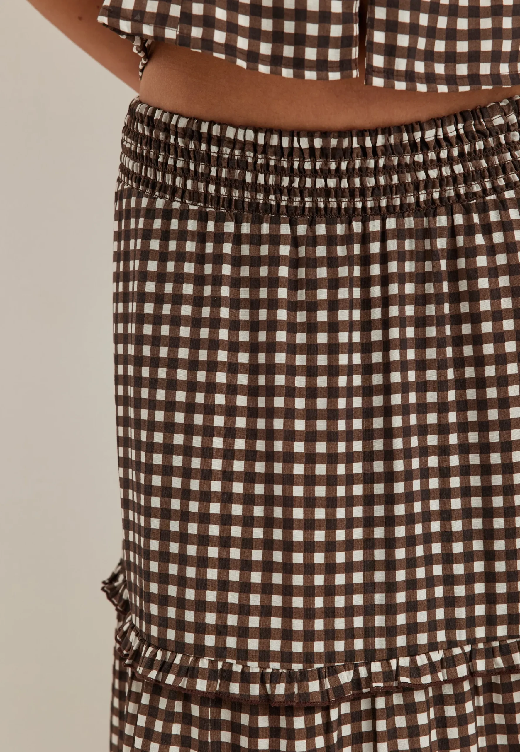Frill Maxi Skirt