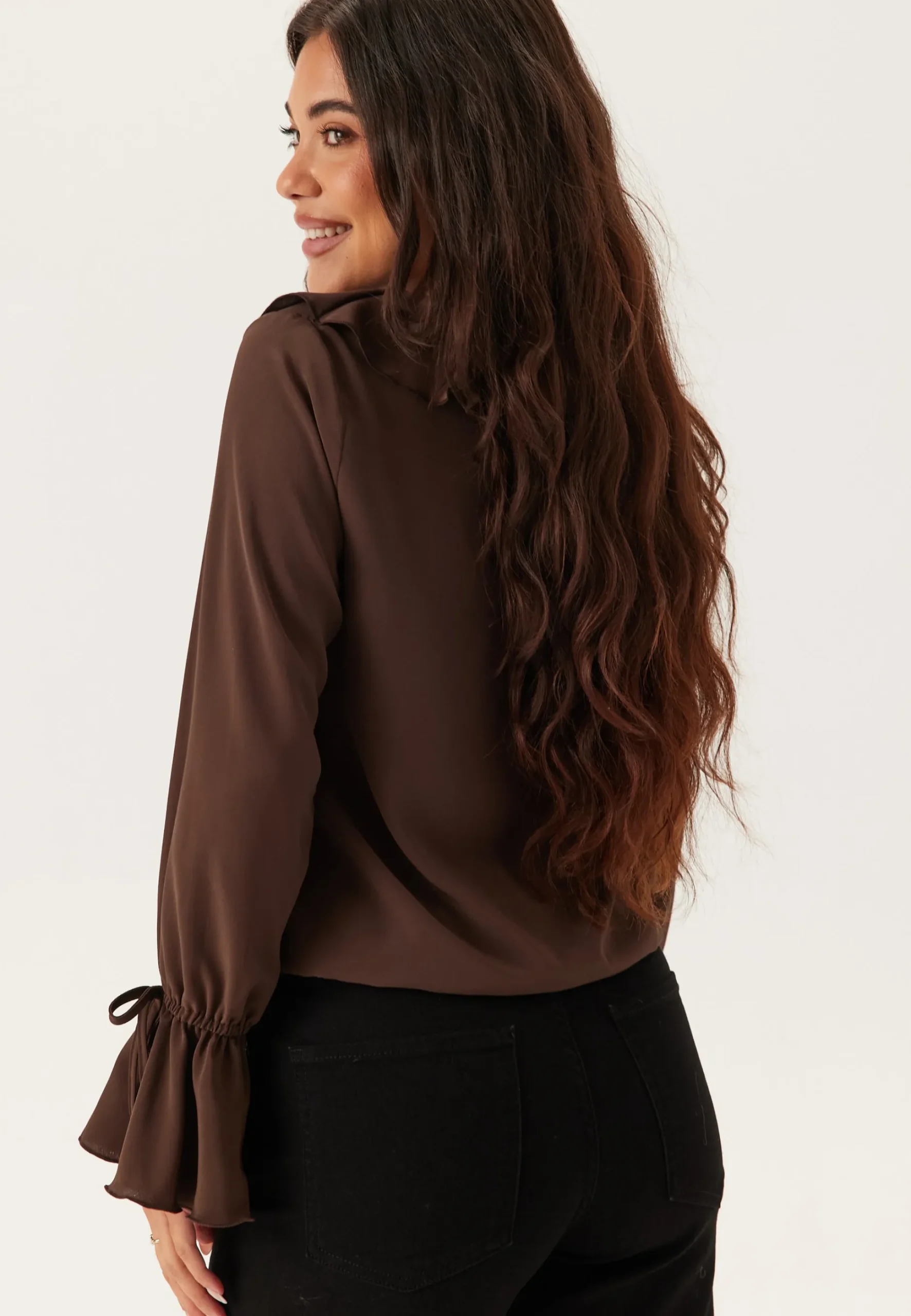 Frill Tie Blouse