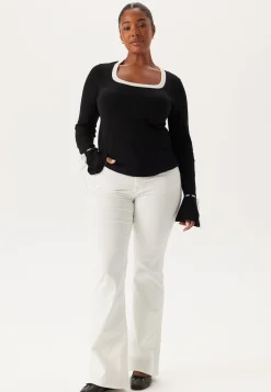 High Flare Superstretch Jeans