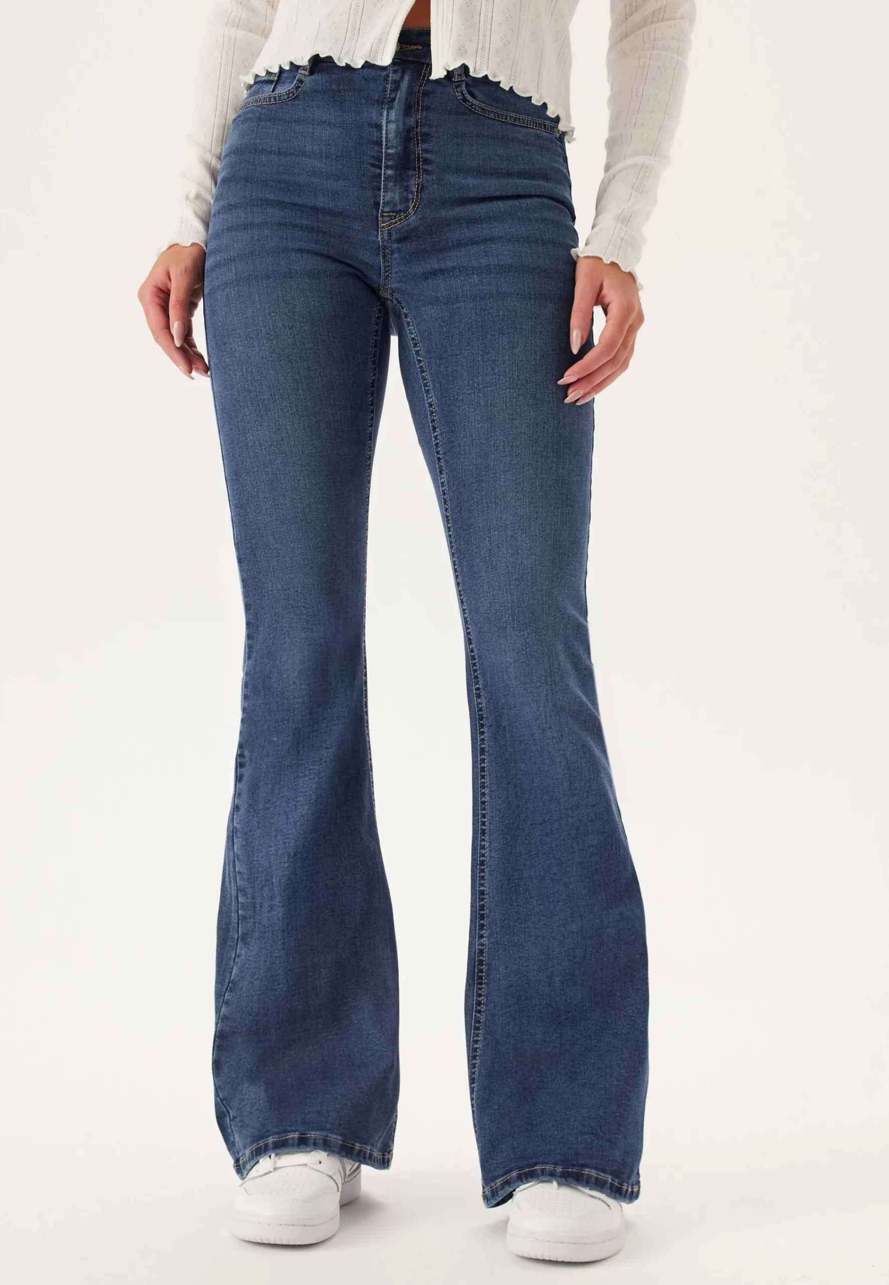 High Flare Superstretch Jeans