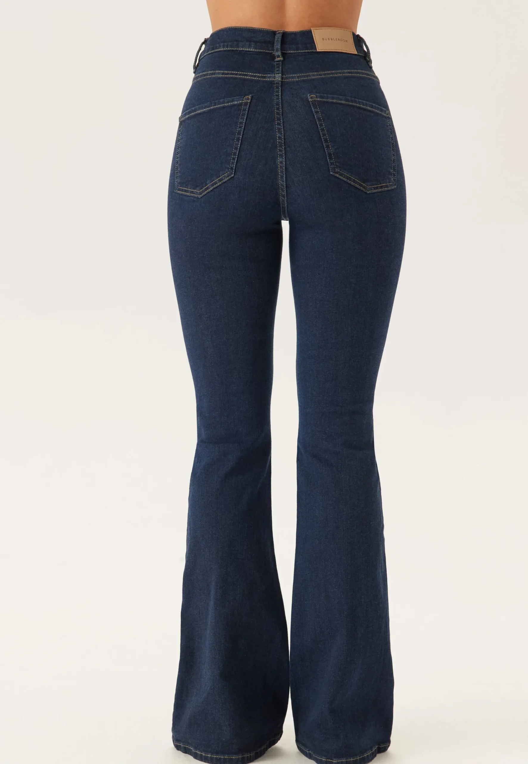 High Flare Superstretch Jeans