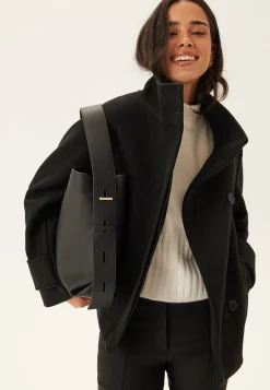 High Neck Short Coat