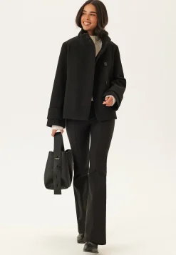 High Neck Short Coat