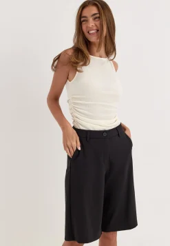 High Waist City Shorts