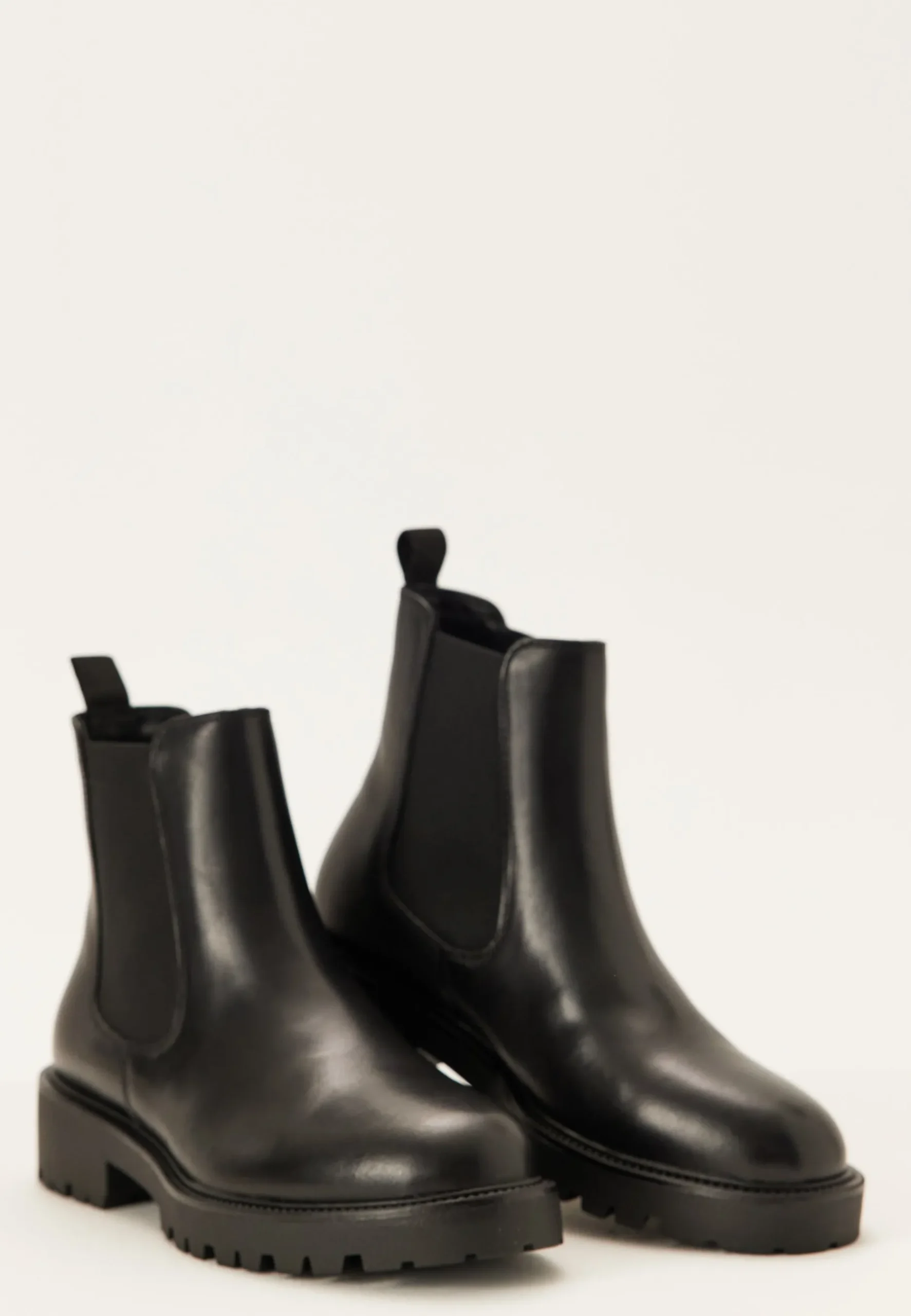Kenova Chunky Leather Boots