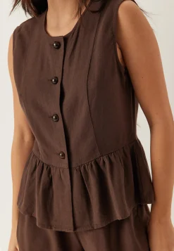 Linen Vest