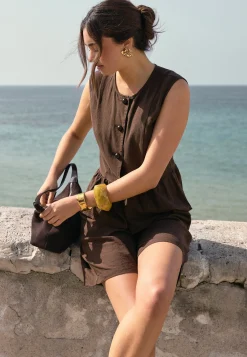 Linen Vest