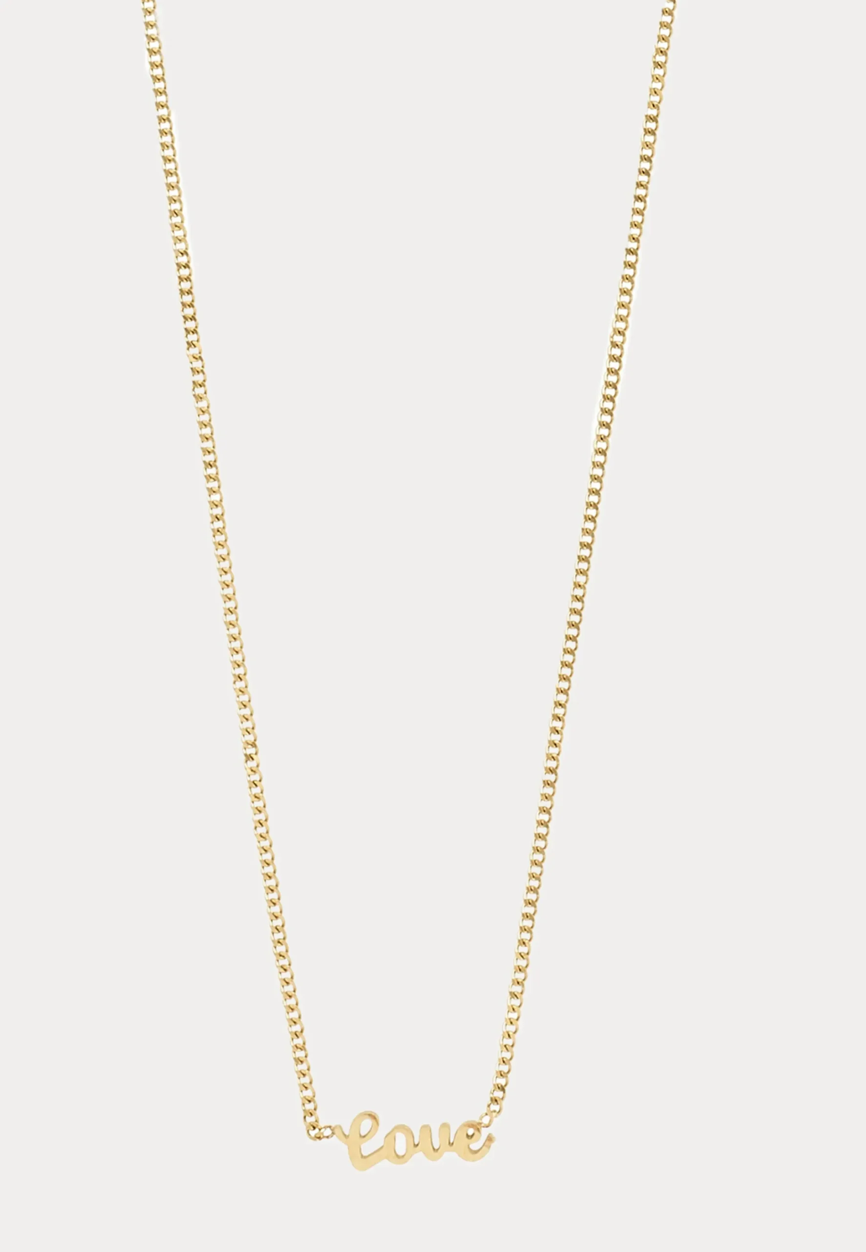 Love Necklace Gold-plated
