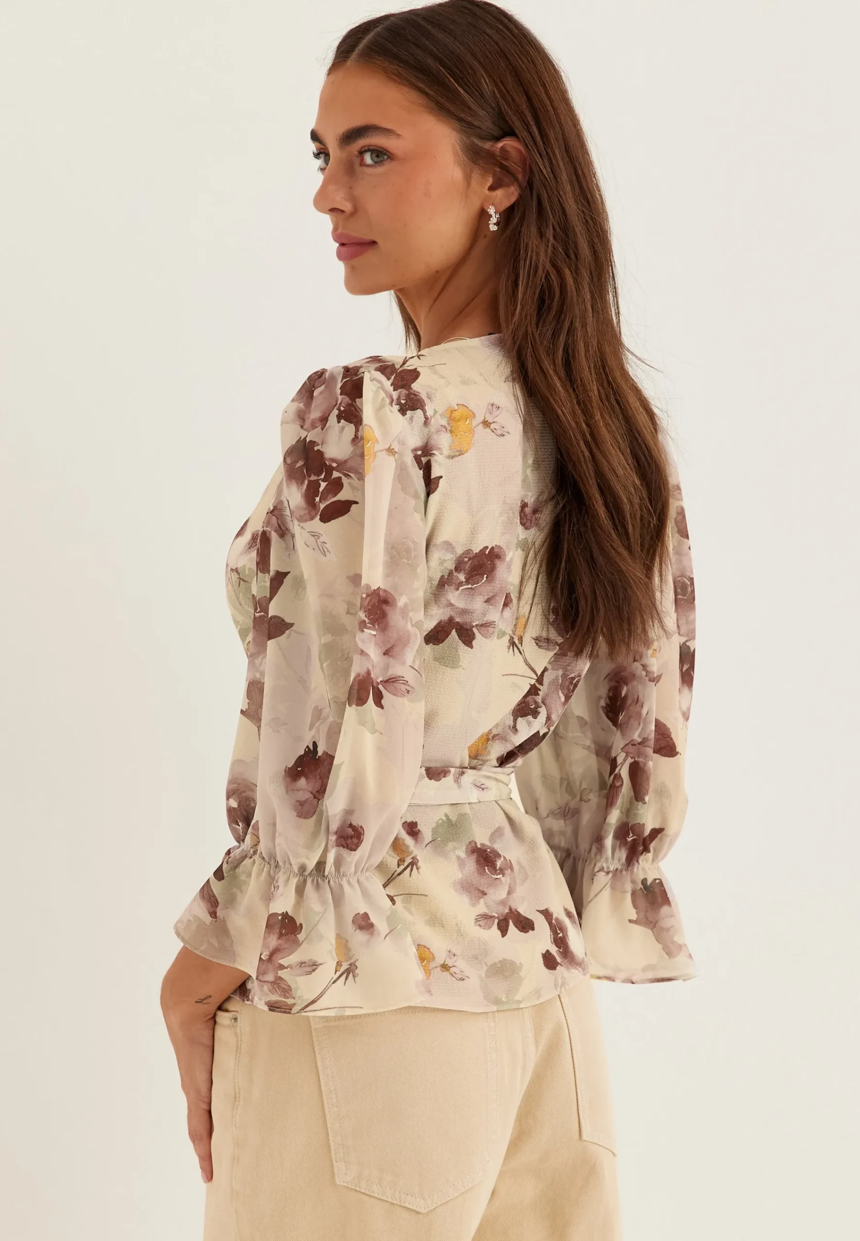 Mary-beth Wrap Blouse