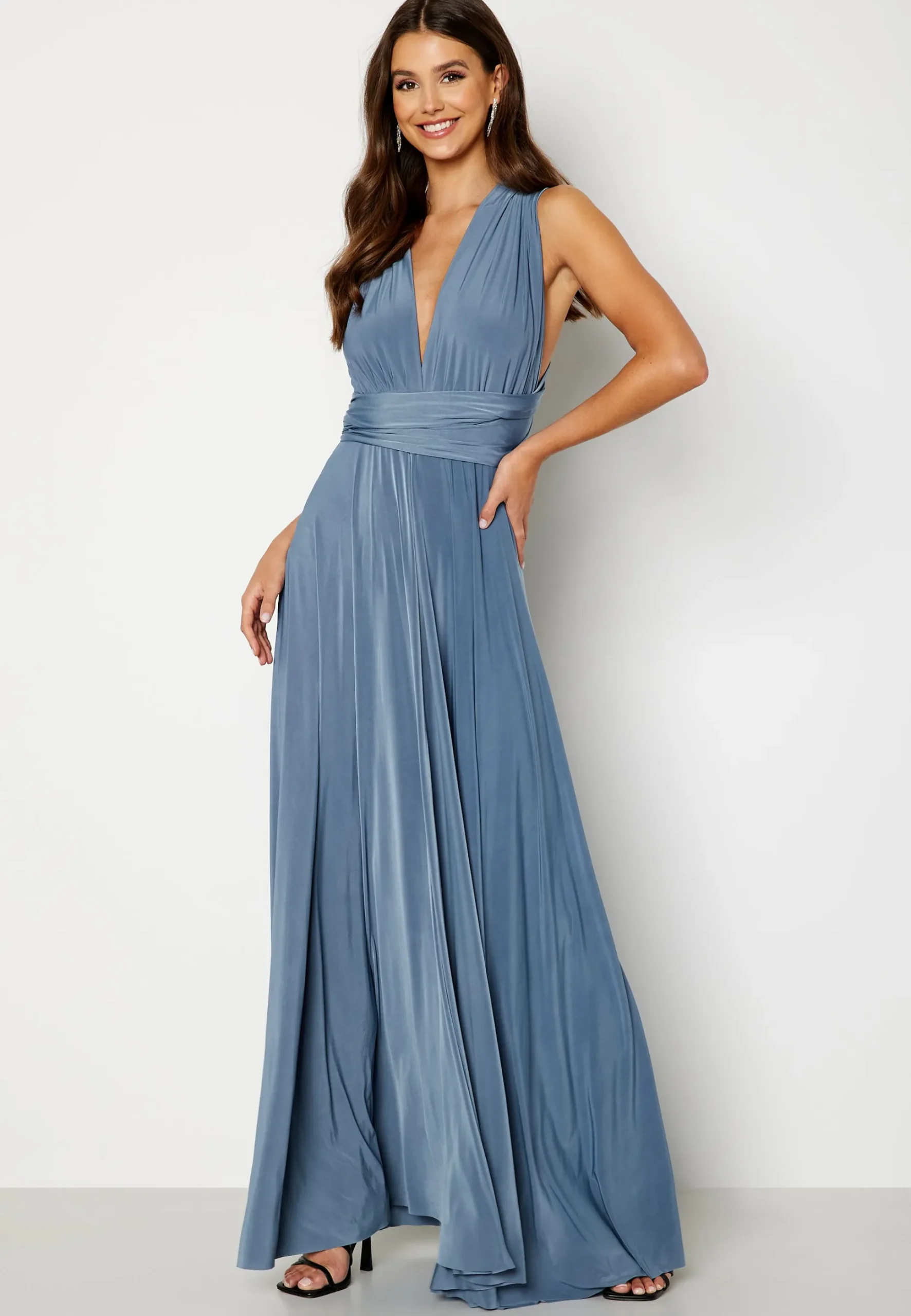 Multi Tie Maxi Dress