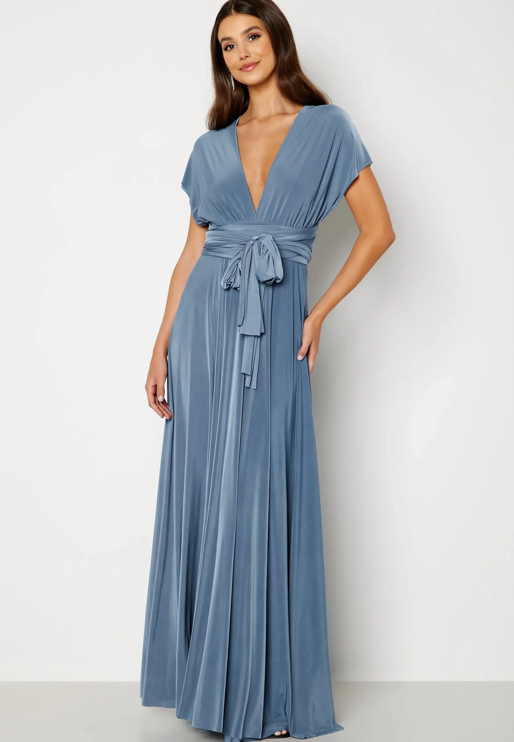 Multi Tie Maxi Dress