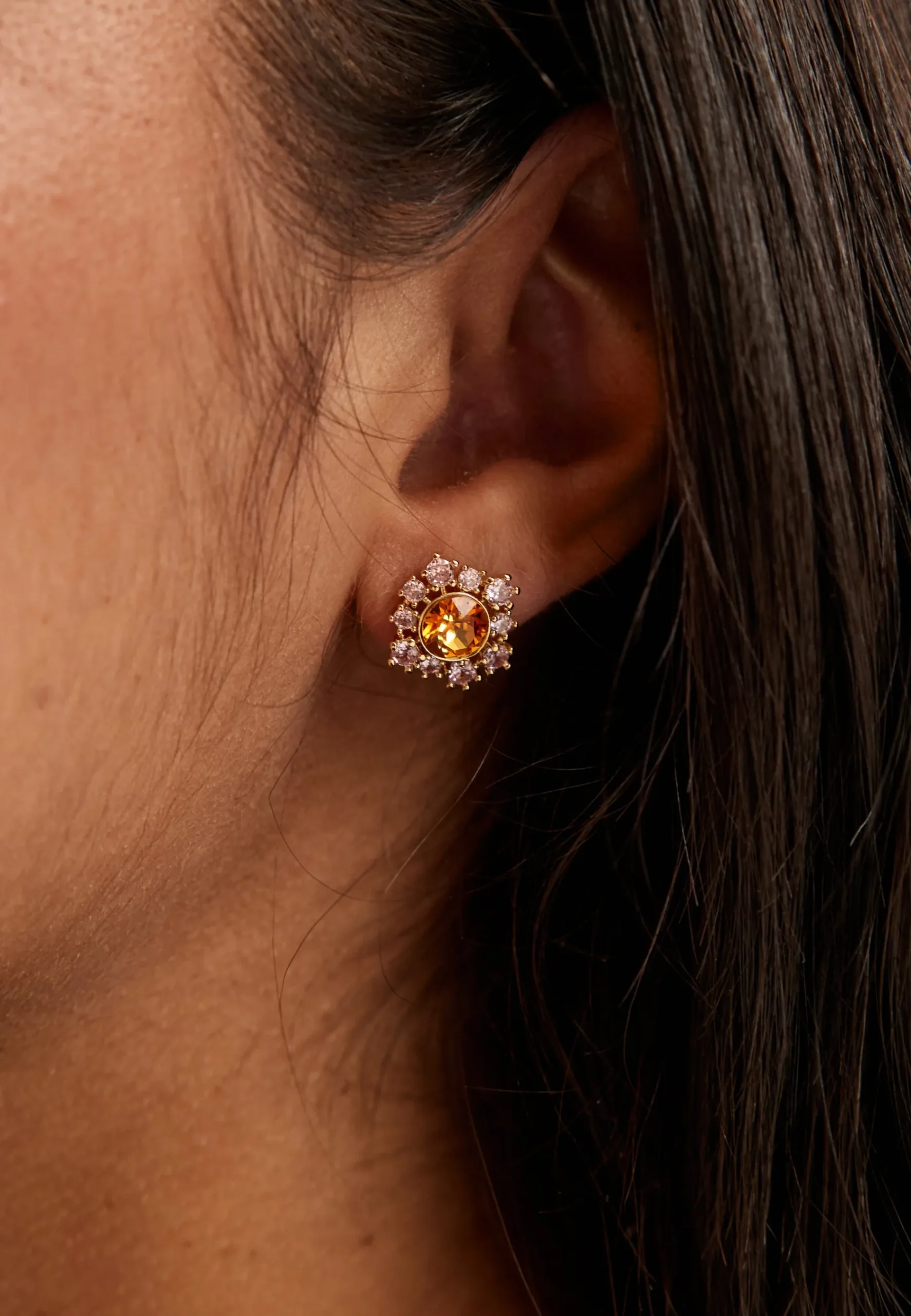 New Emily Earrings - Peaches