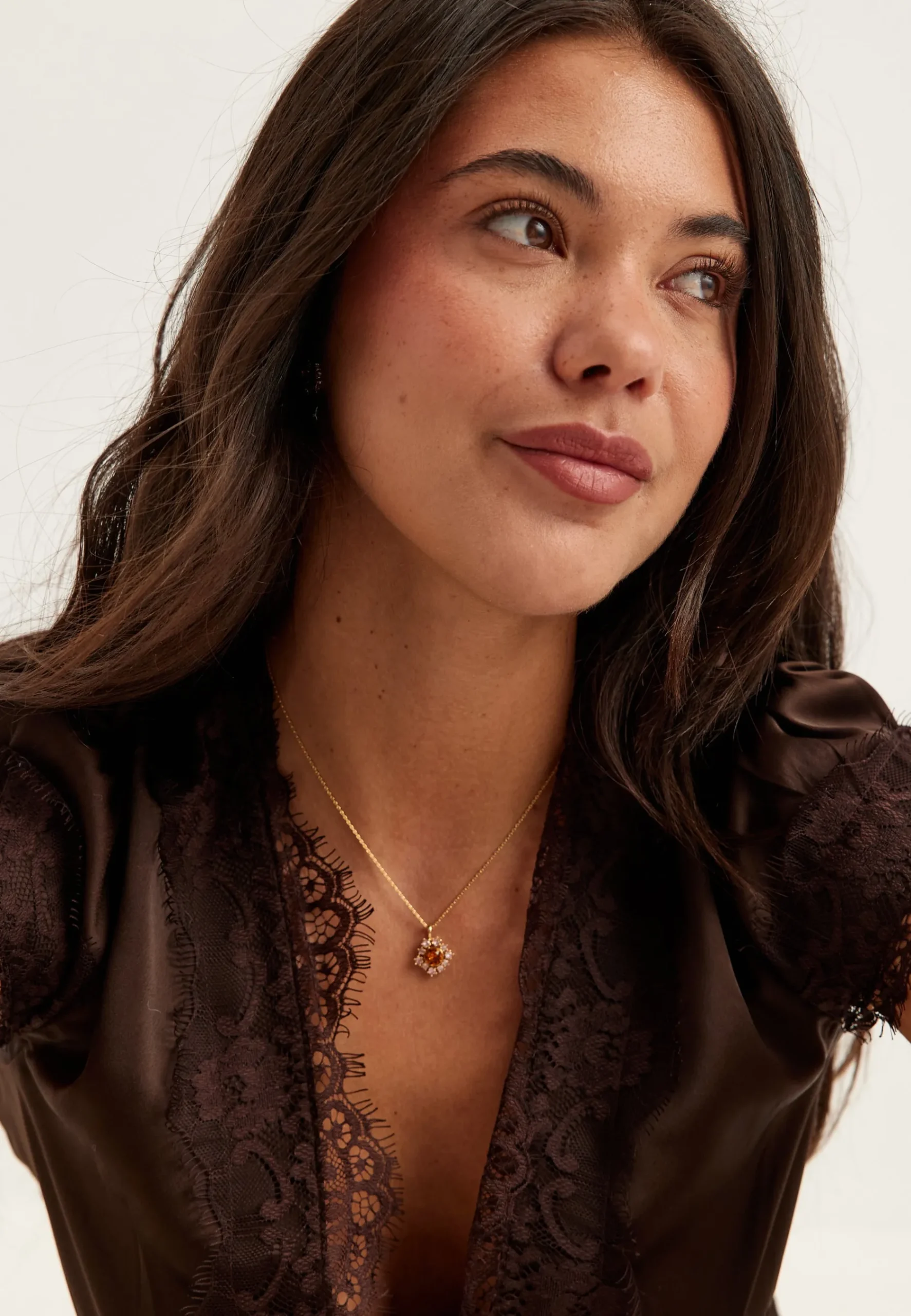 New Emily Necklace - Peaches